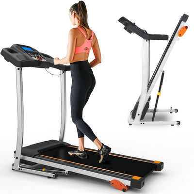 Foldable Electric Treadmill – Quiet 1.5HP Motor, Shock Absorption & Smart - Emadel Gym