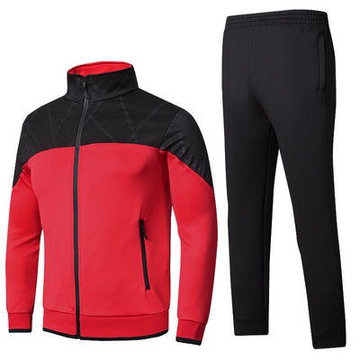 Men’s Sportswear Running Suit – Long-Sleeve Tracksuit for Autumn Training - Emadel Gym